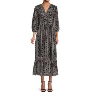 Max Studio ​Floral Tiered Maxi Dress - Small